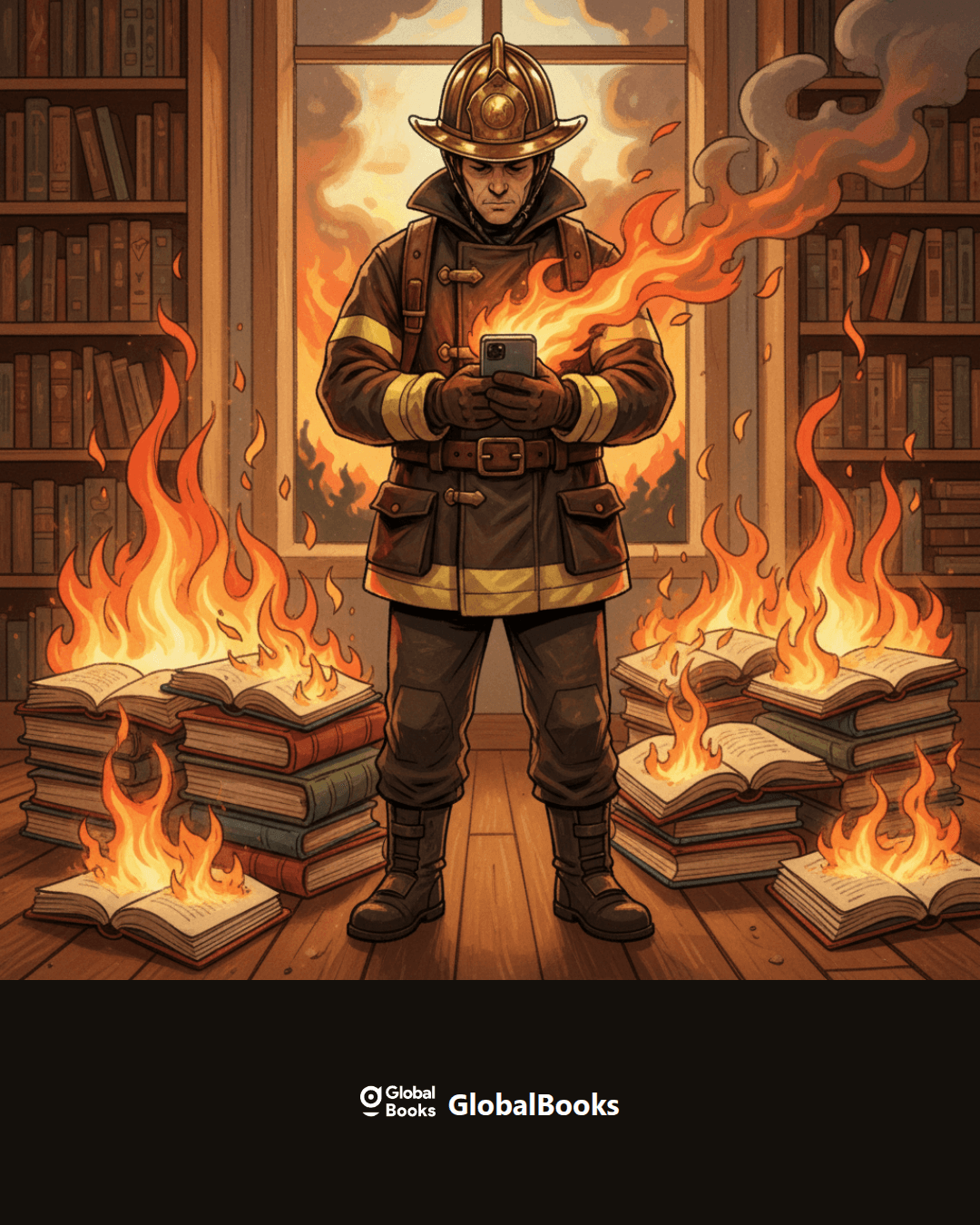 Fahrenheit 451: cuando quemar libros se hace con un clic