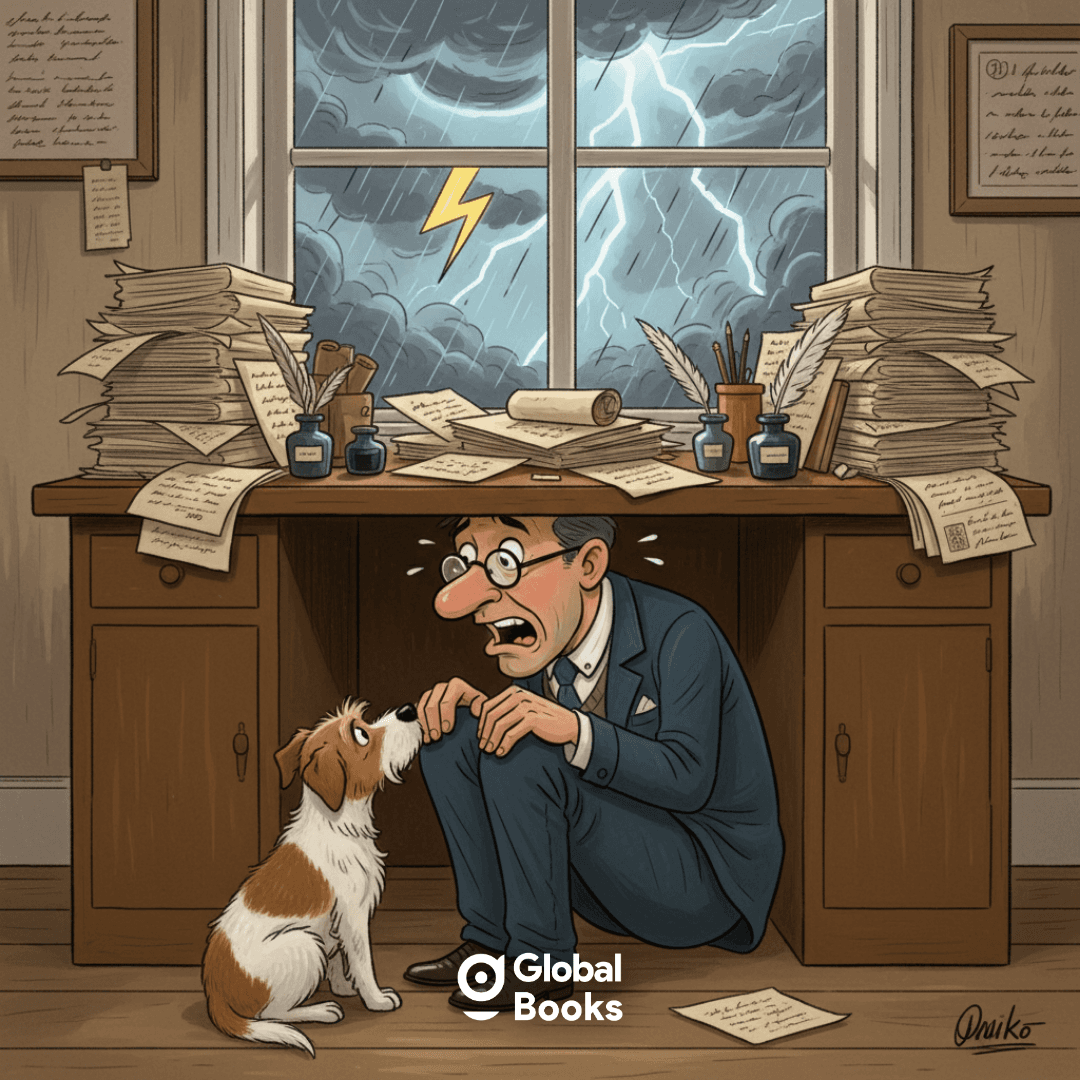 James Joyce: el genio del libro más difícil le temía a los perros